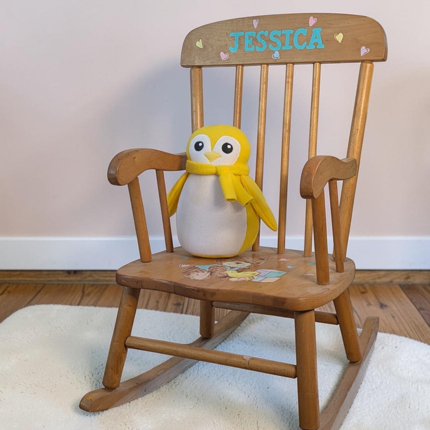Benny the Yellow Rainbow Penguin