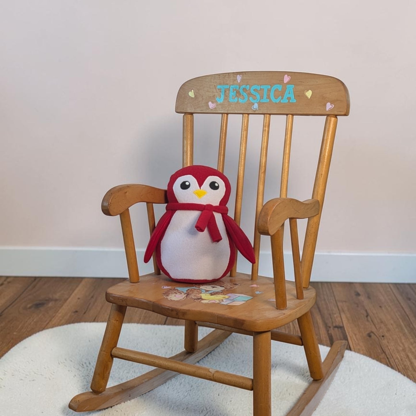 Ruby the Red Rainbow Penguin