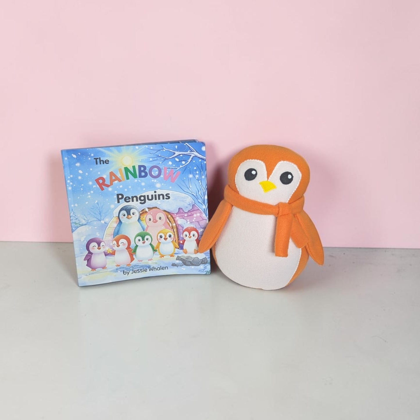 The Rainbow Penguins Children's Book and Toy Bundle