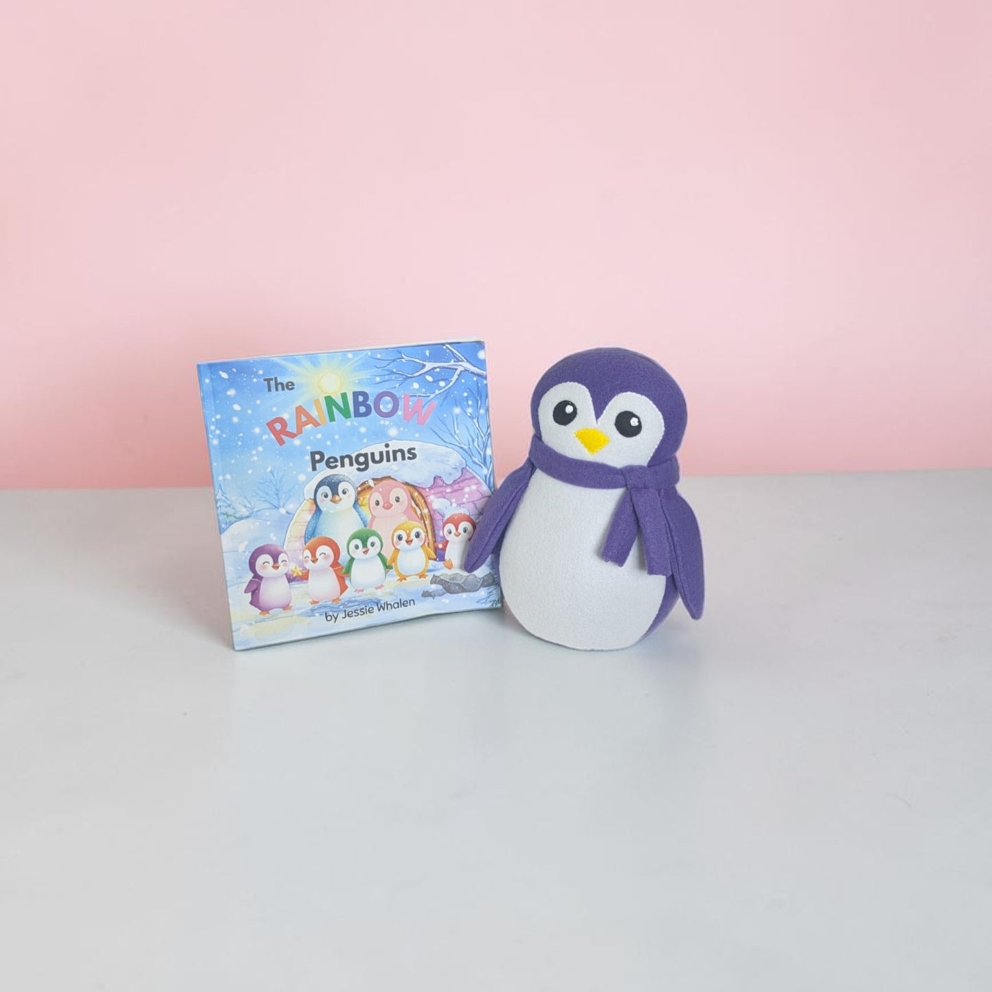The Rainbow Penguins Children's Book and Toy Bundle