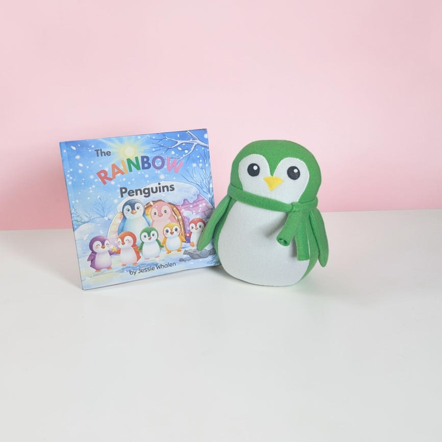 The Rainbow Penguins Children's Book and Toy Bundle
