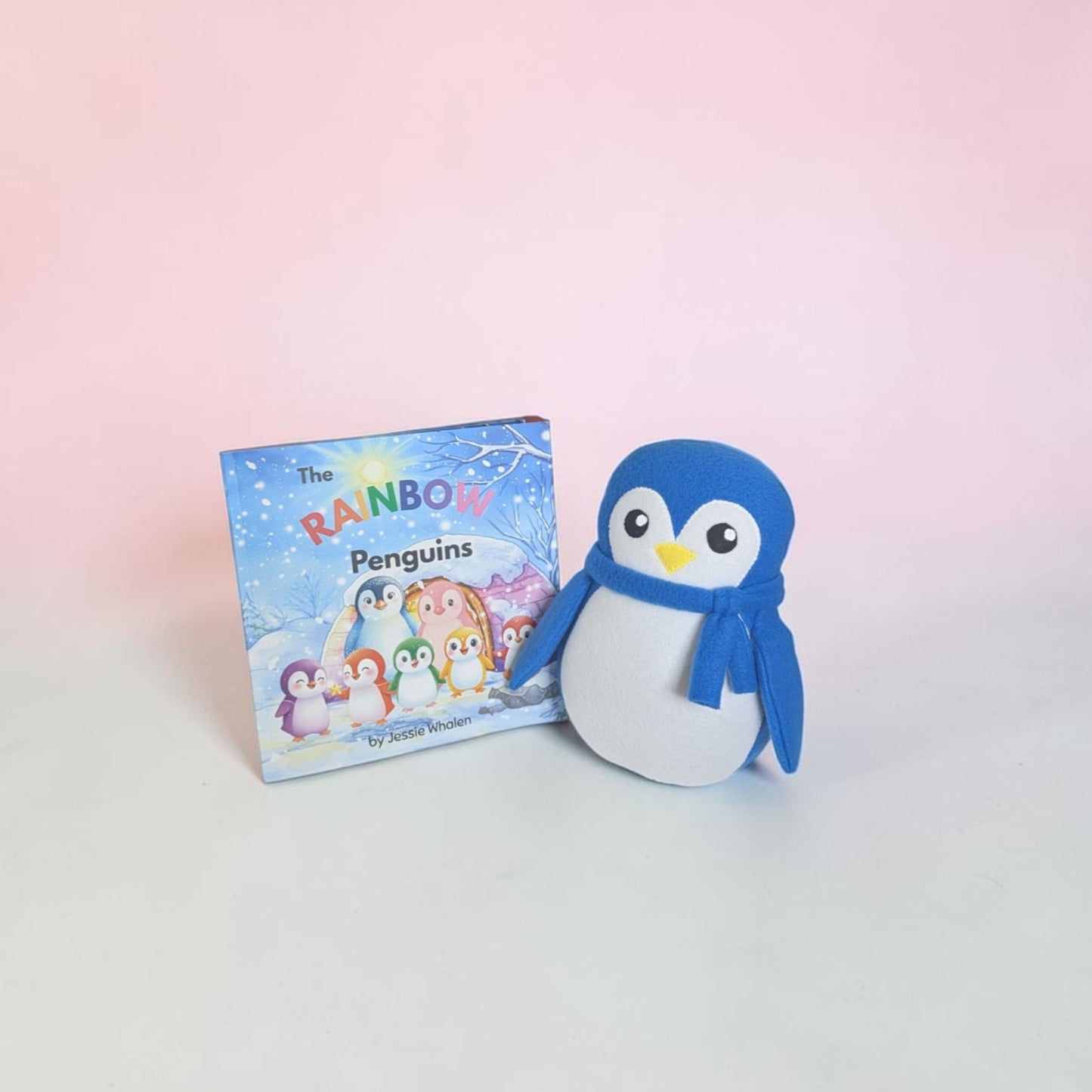 The Rainbow Penguins Children's Book and Toy Bundle