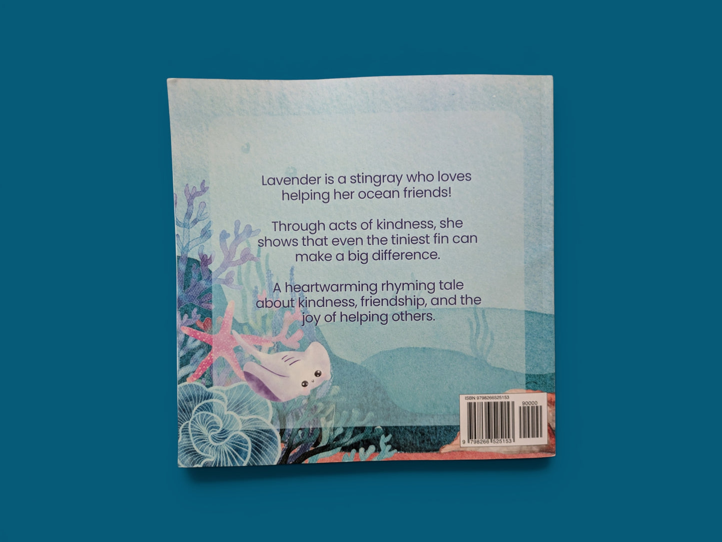 Lavender the Helpful Ray Children's Book
