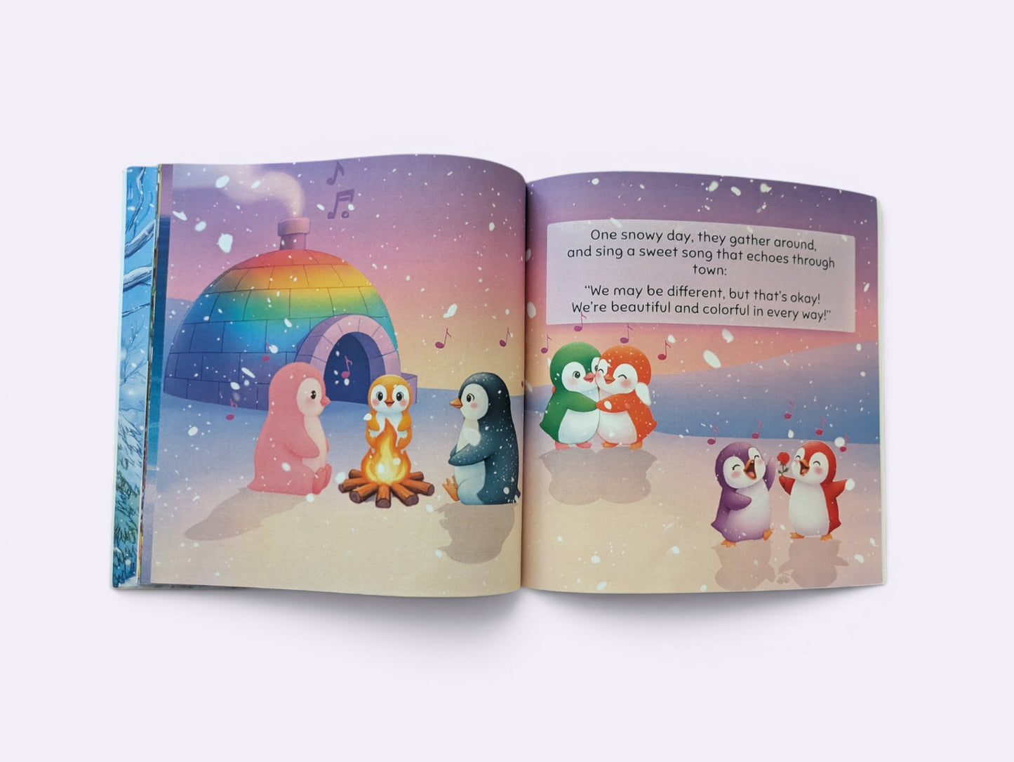 The Rainbow Penguins Children's Book and Toy Bundle