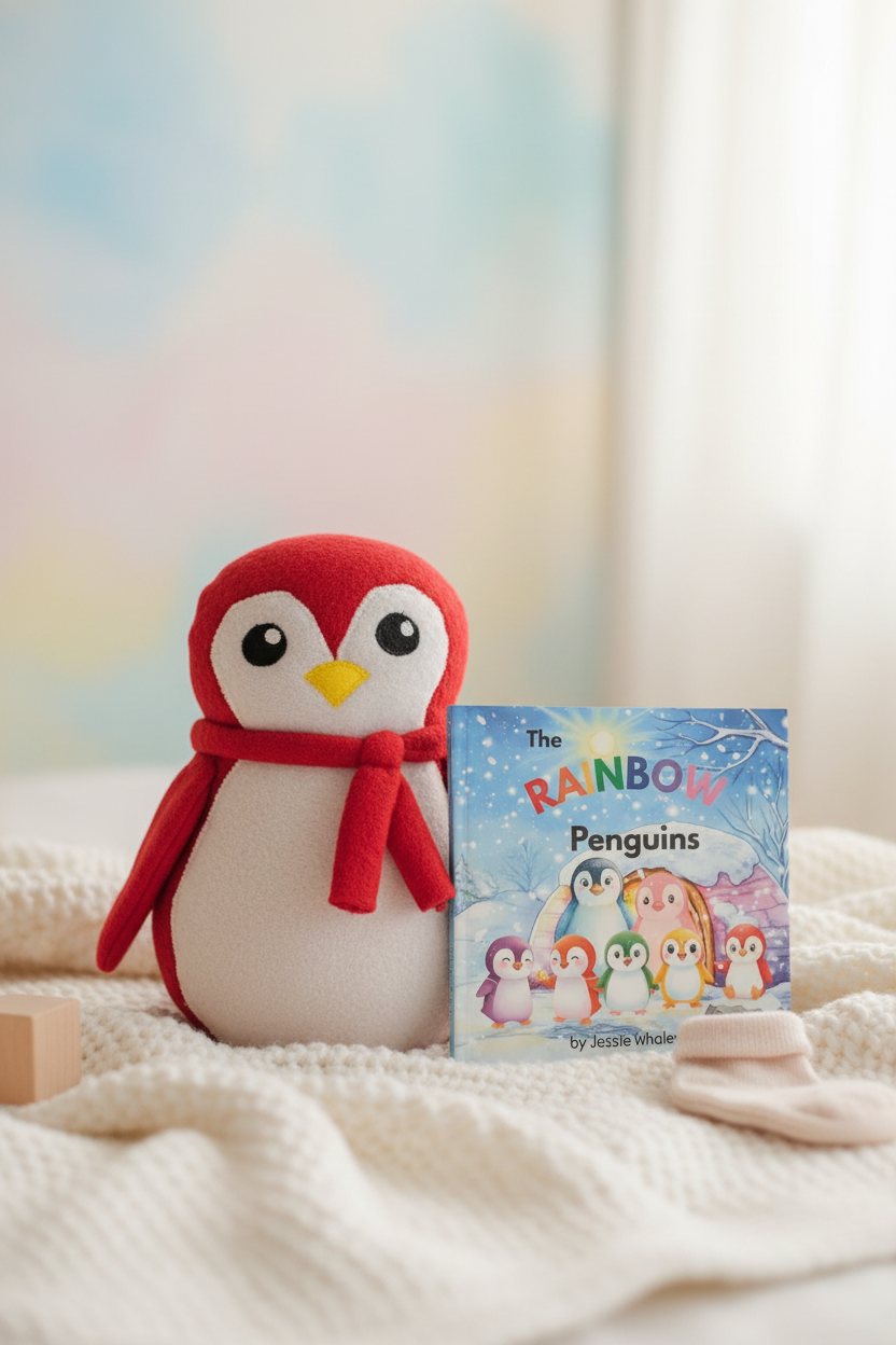 Ruby the Red Rainbow Penguin